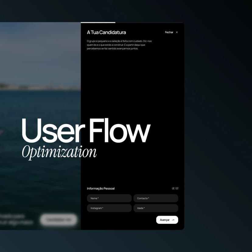 Website user flow